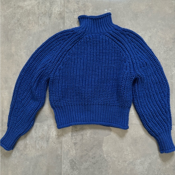 H&M Royal Blue Turtleneck XS - Picture 7 of 8
